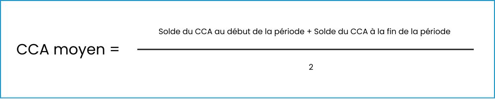 Pourquoi parle-t-on du « CCA moyen » ?
